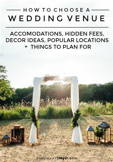 Ten Tips on how to Choose a Wedding Site