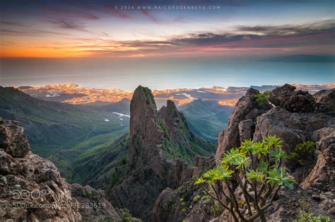 Tenerife landscape view