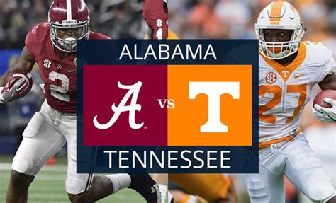 Tennessee-Alabama Football Rivalry