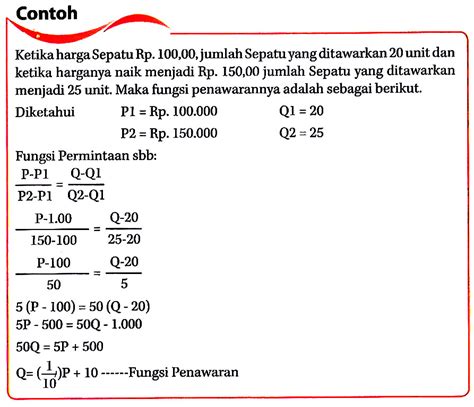 Tentukan total harga barang yang dibeli