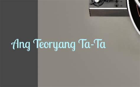 Teoryang