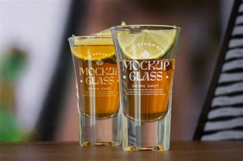 Tequila Glass Mockup