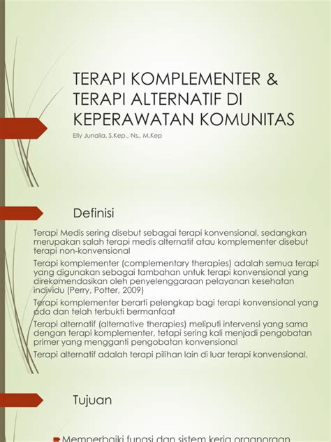 Terapi Komplementer dan Alternatif untuk Autoimun