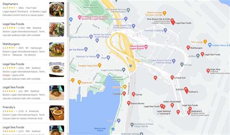 Indulge in Delicious Delights at Terminal B Logan's Food Haven