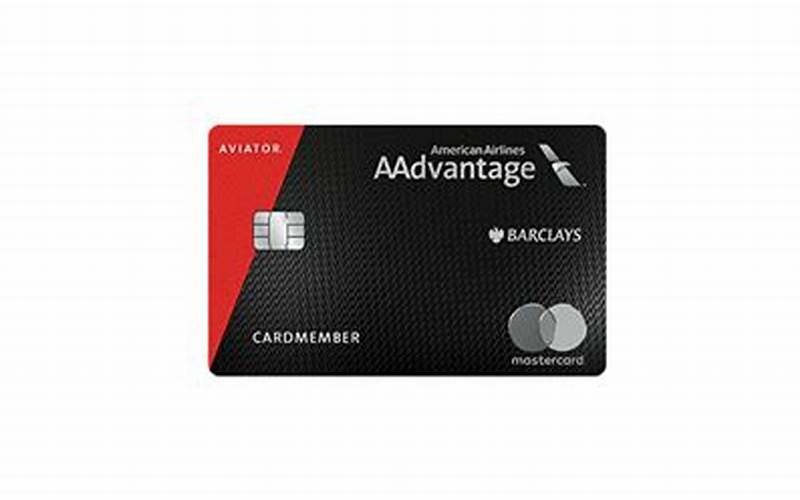 Terms And Conditions Of The Aadvantage Aviator Red World Elite Mastercard Promo Code