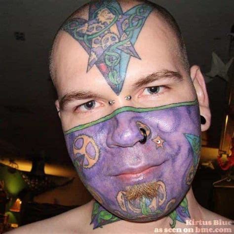 Terrible Face Tattoos