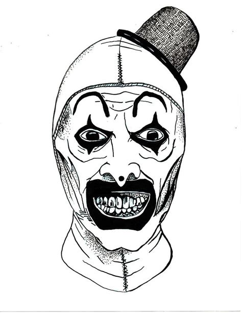 Terrifier Coloring Pages
