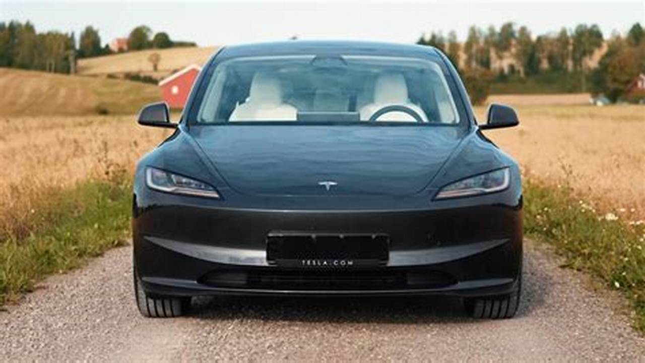 Tesla 2024 Model 3 Manual