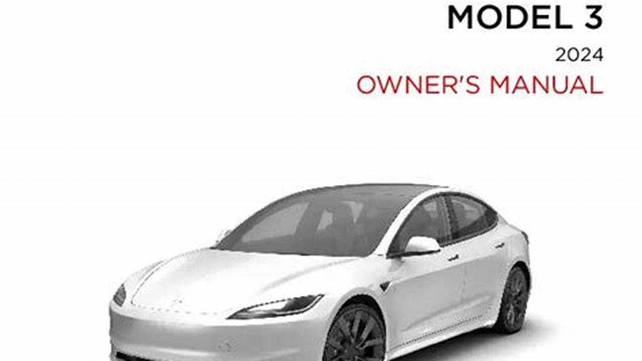Tesla Model 3 2024 Manual Pdf Free Download
