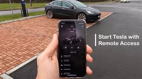 Tesla App Remote Control