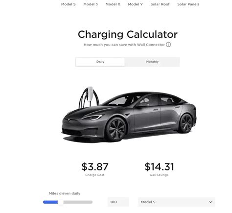 Tesla Charging Cost Calculator Uk