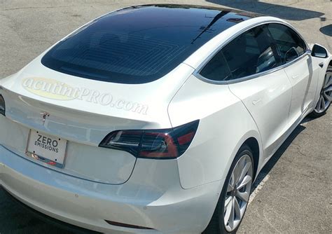 Tesla Model 3 Back Window Tint