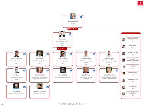 Tesla Org Chart