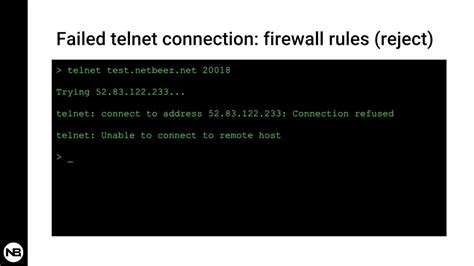 Test Telnet Connection