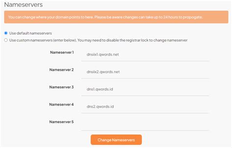 Test The Nameserver Changes