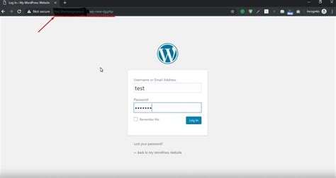 Test Your New WordPress Login URL