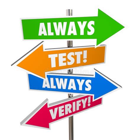 Test and Verify