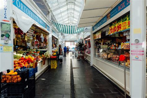 Food stalls at Testaccio Market