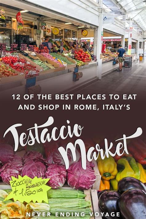 Tips for visiting Testaccio Market
