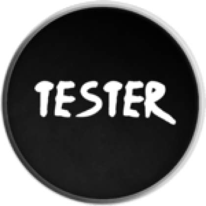 Tester - Roblox