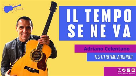 Adriano Celentano Il Tempo Se Ne Va, Время несёт, соло на гитаре