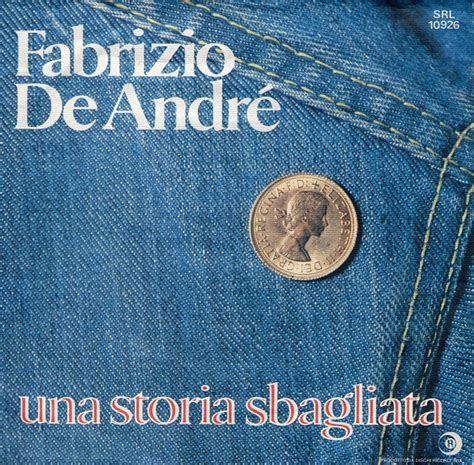 Fabrizio De André Una Storia Sbagliata Lyrics Genius Lyrics