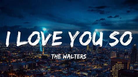 The Walters I Love You So Guitar Cover YouTube