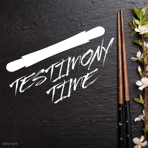 Testimony Time Template Video