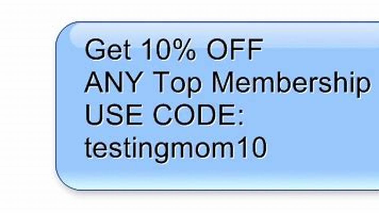 Testing Mom Coupon Code 2024