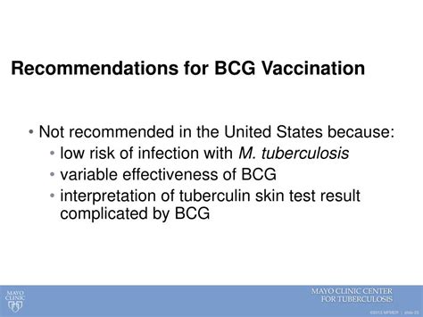 Testing For Tb In Bcg Vaccinated Persons