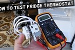 Testing Fridge Thermostat