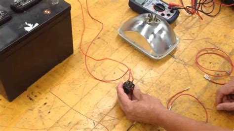 Testing Headlight Circuits for Voltage