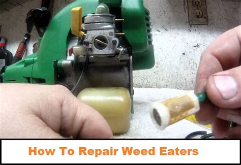Testing Your Repaired Weed Eater