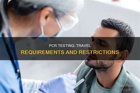 Testing for Travel Requirements