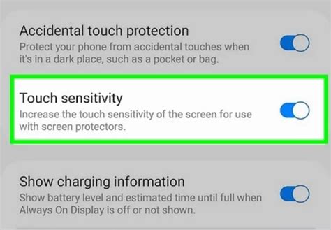 Tes Sensitivitas Sentuh Ponsel