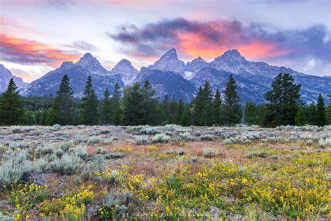Teton Mountain Range