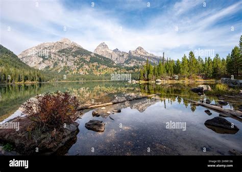 Teton Range reflection lake
