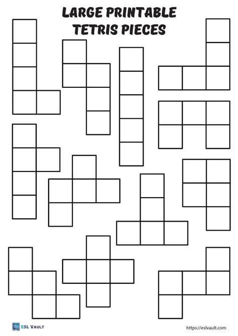 Tetris Printable