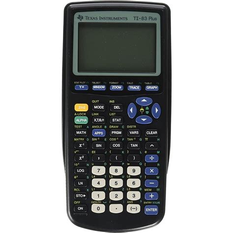 Refurbished Texas Instruments TI83 Plus Graphing Calculator Walmart