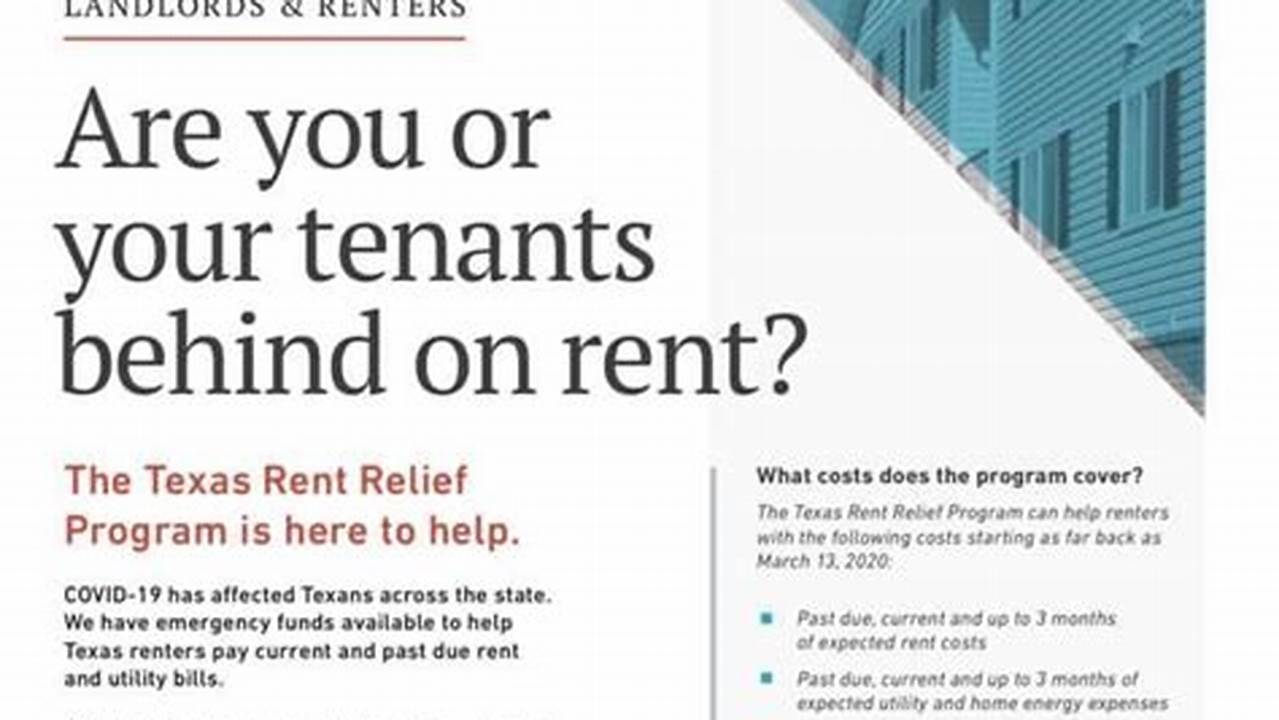 Texas Rent Relief 2024
