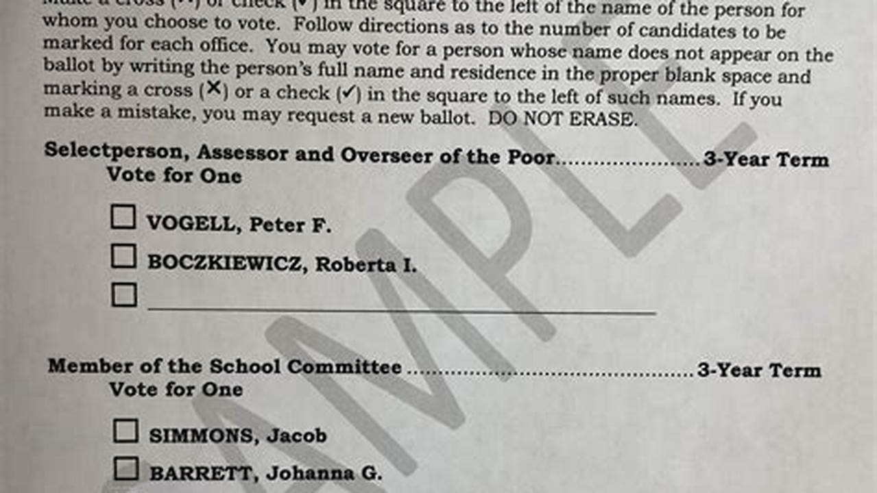 Texas Sample Ballot By Zip Code 2024