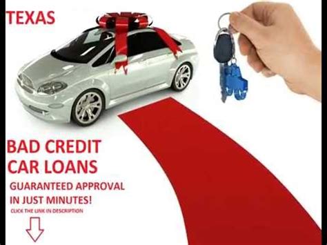 Texas Bad Credit Car Loan