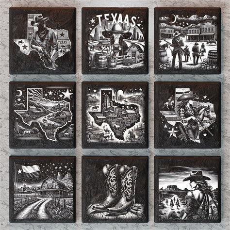 Texas Engraving