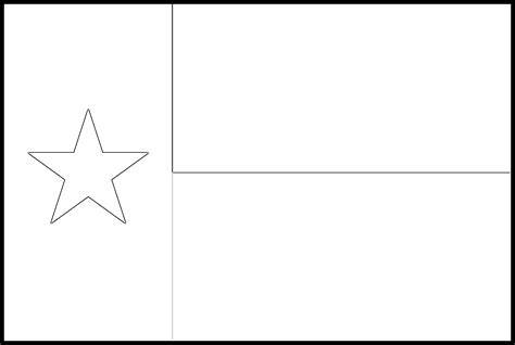 Texas Flag Color Page