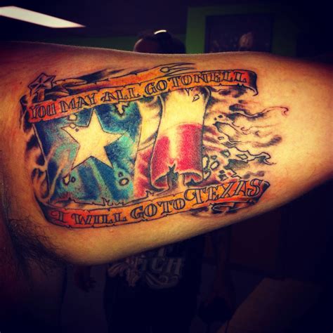 Texas Flag forearmtattoo … Texas tattoos, Texas flag