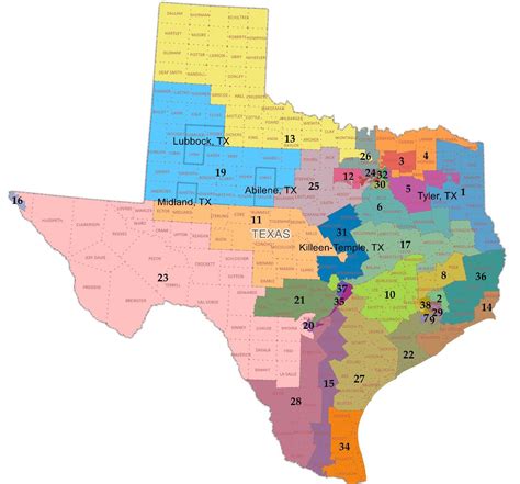 Texas Will Redraw Its Congressional Maps In 2021. Here’s How. Texas