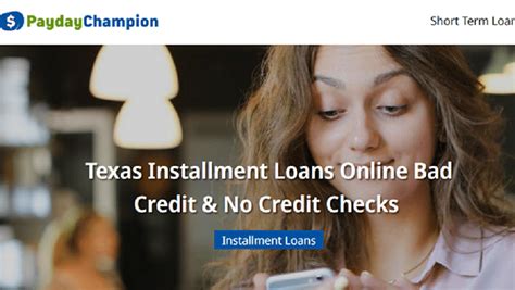 Texas Online Installment Loans Direct Lender