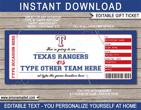 Texas Rangers Opening Day 2023 Tickets