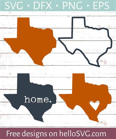 Explore the Beauty of Texas with our Stunning Collection of Free Texas SVGs!