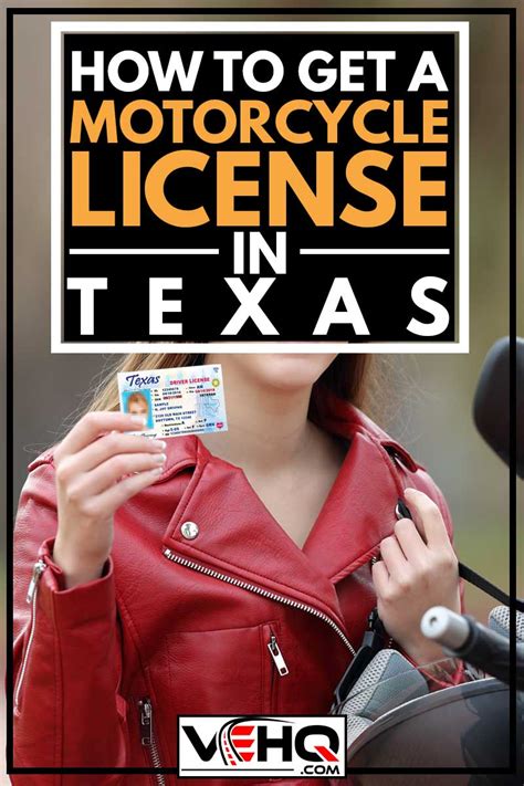 Texas motorcycle license requirements